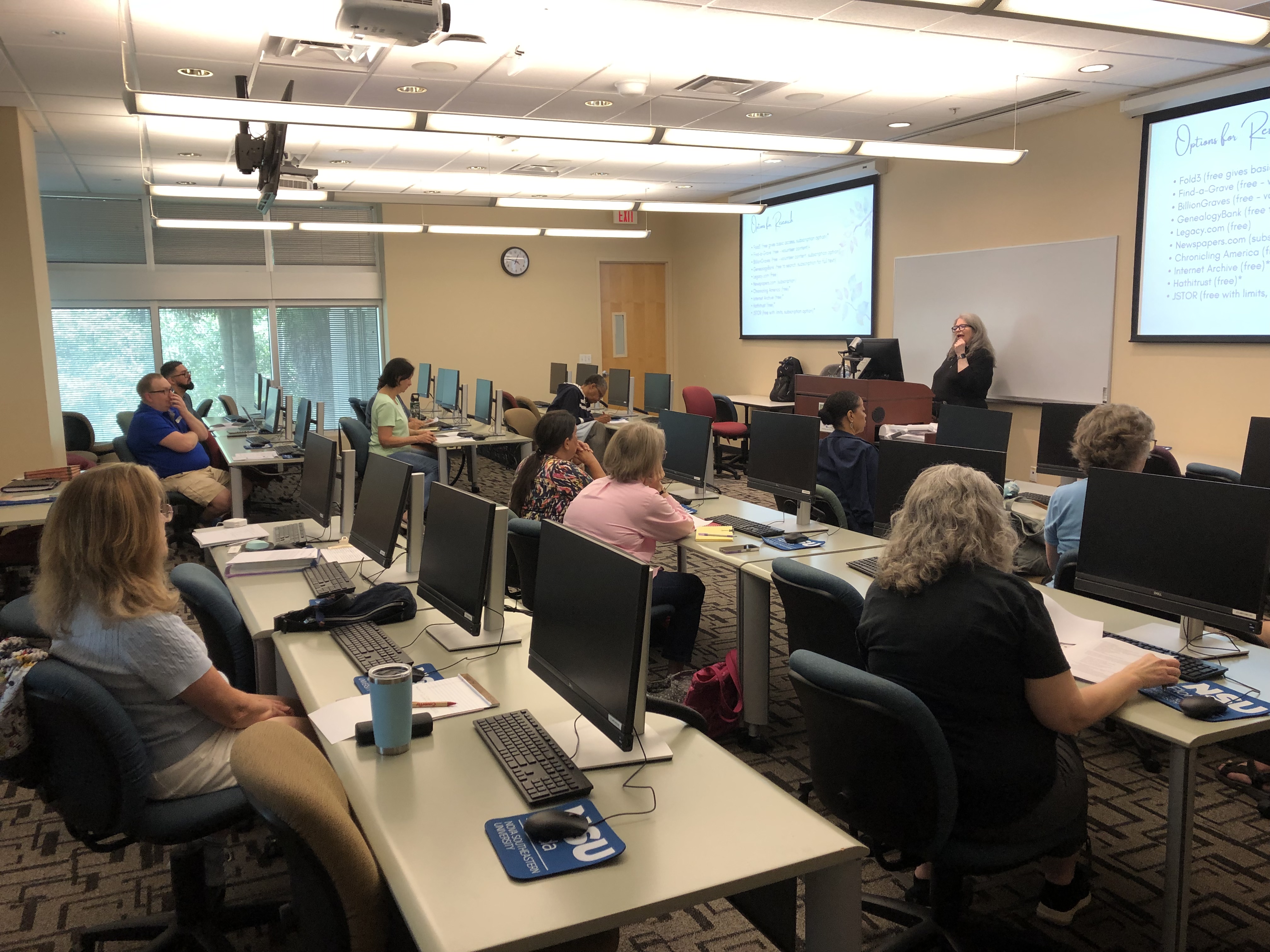 Monthly programs with engaging speakers followed by Q and A's